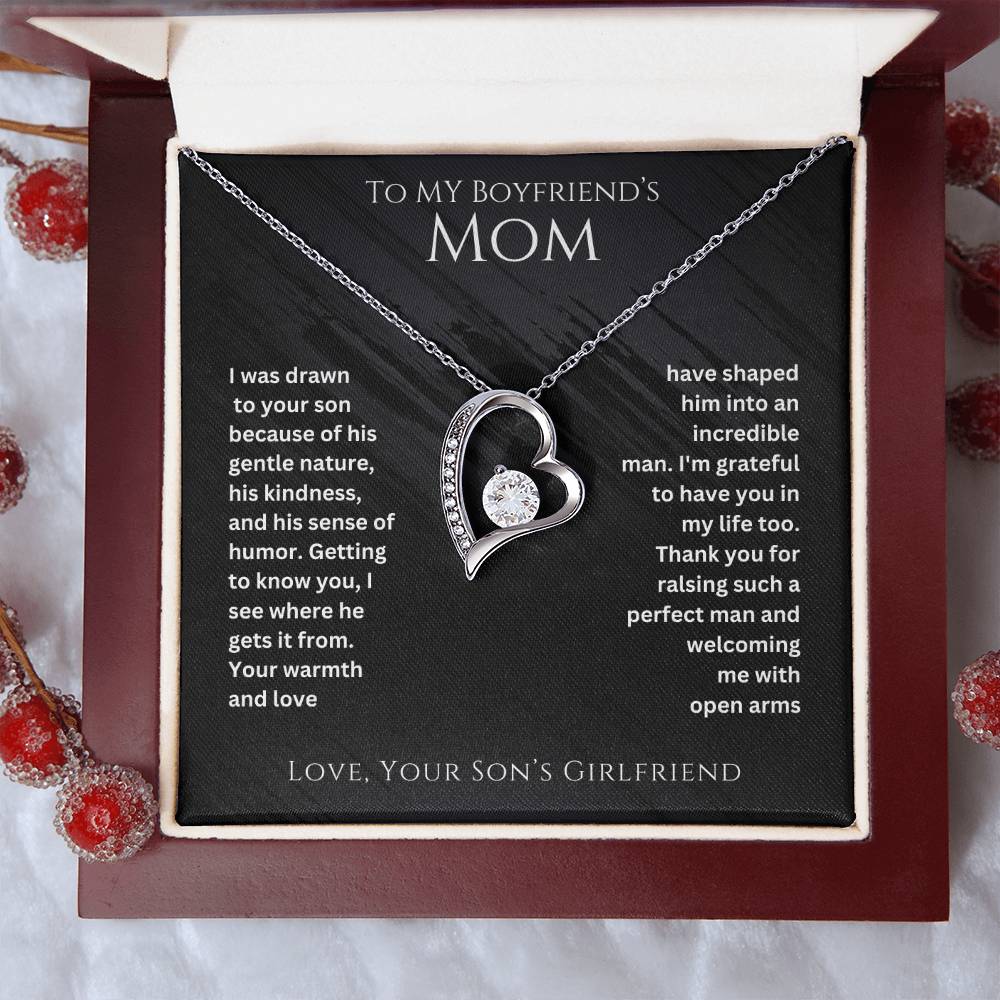 Boyfriend's Mom- Raising such a perfect man-Forever Love Necklace