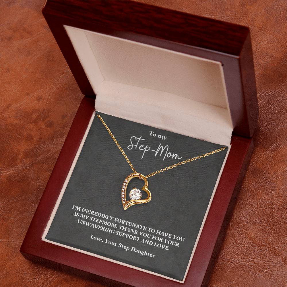 Stepmom- Unwavering support-Forever Love Necklace