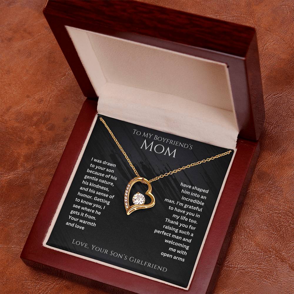 Boyfriend's Mom- Raising such a perfect man-Forever Love Necklace