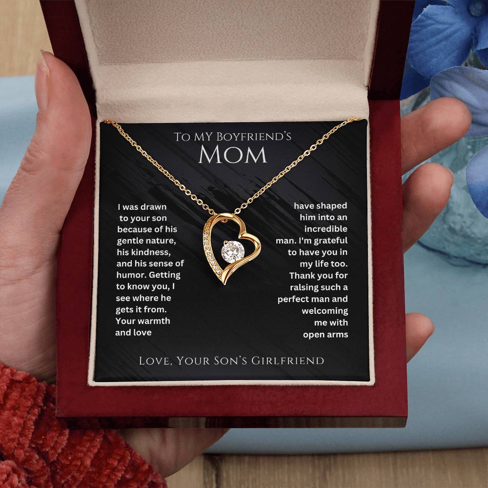 Boyfriend's Mom- Raising such a perfect man-Forever Love Necklace