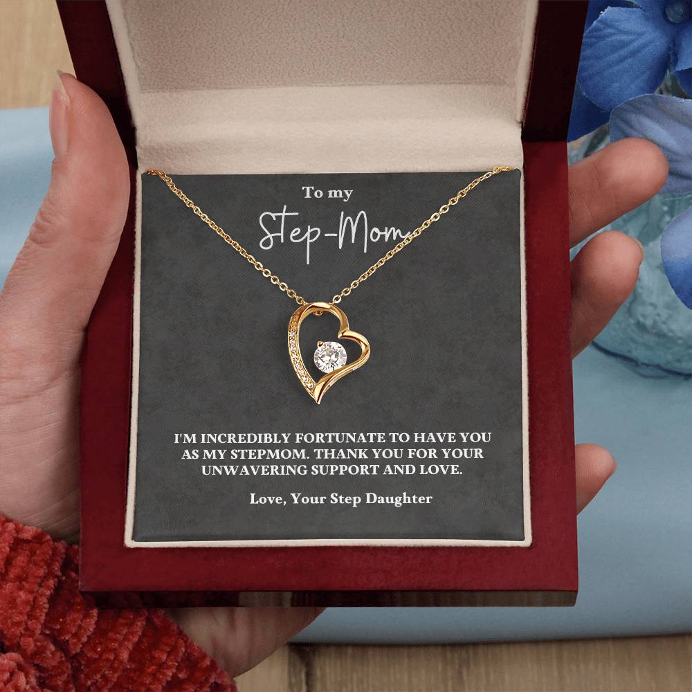 Stepmom- Unwavering support-Forever Love Necklace