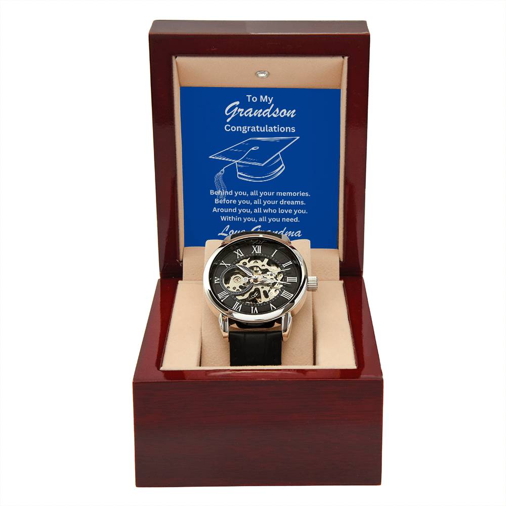 Men's Openwork Watch-Men's Openwork Watch