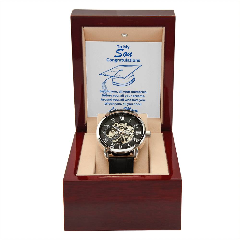 Son-All Your Dream-Men's Openwork Watch