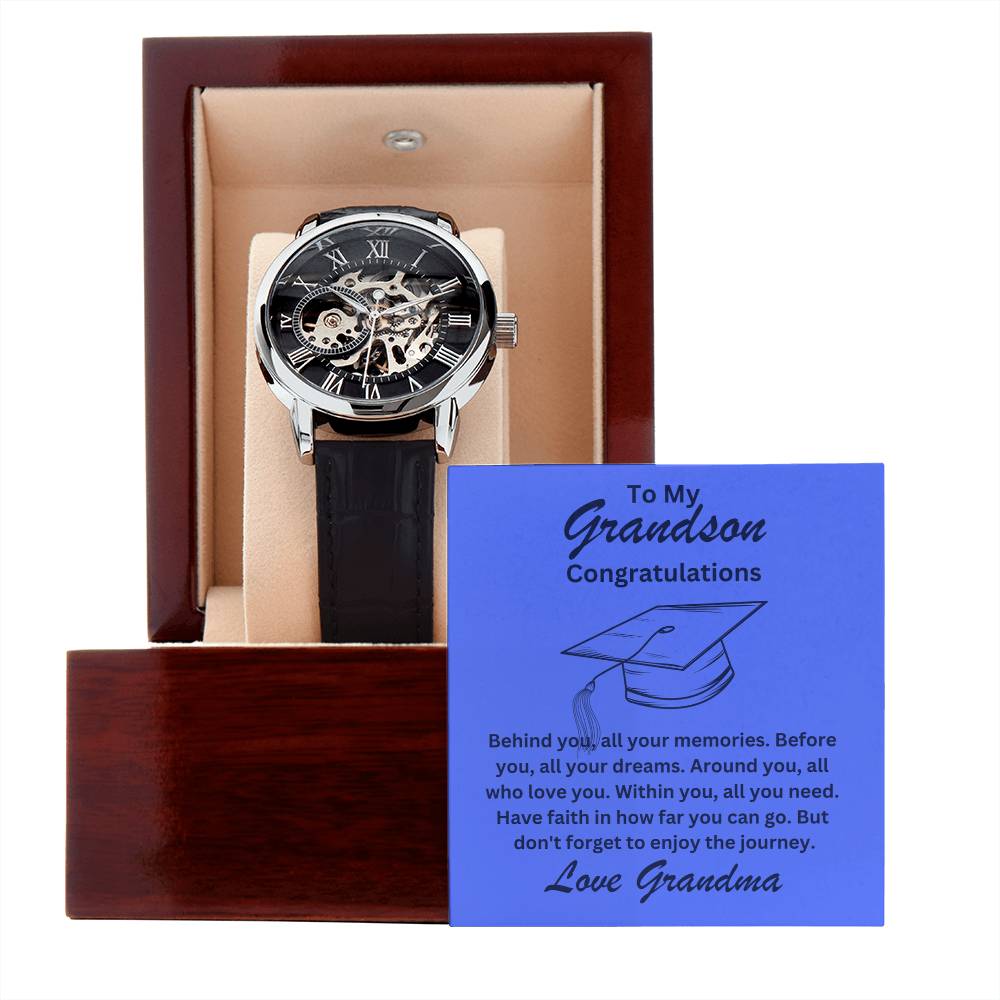 Grandson-Men's Openwork Watch-Men's Openwork Watch