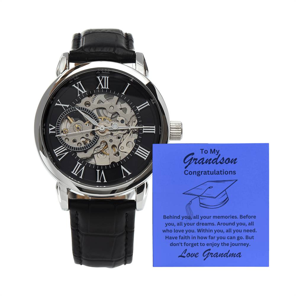 Grandson-Men's Openwork Watch-Men's Openwork Watch