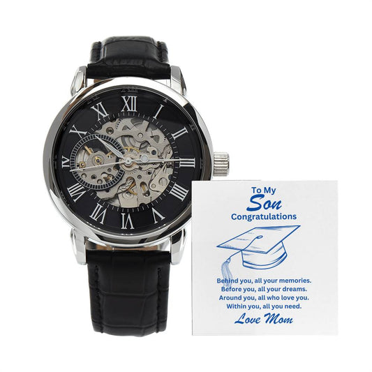 Son-All Your Dream-Men's Openwork Watch