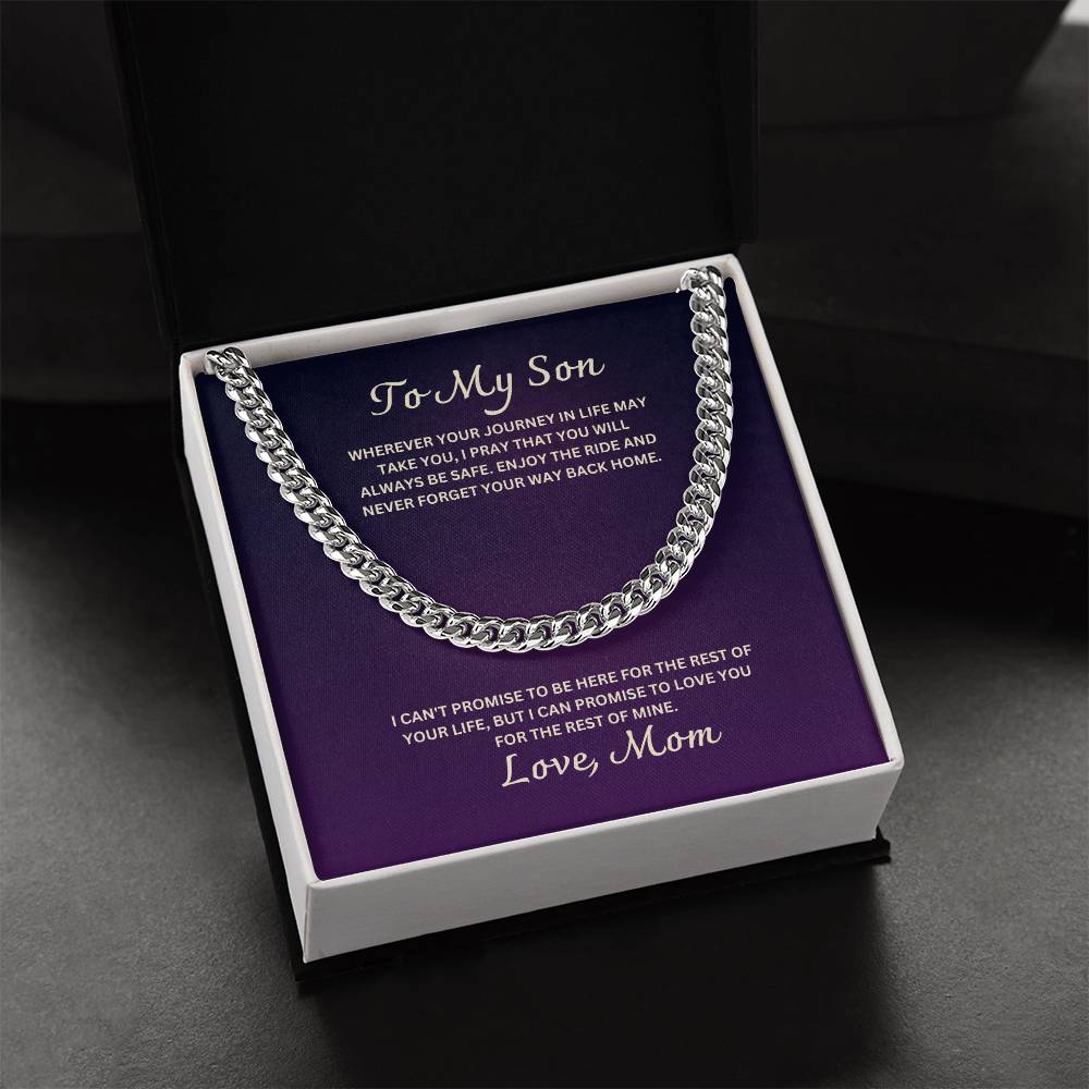 Son- Enjoy the ride-Cuban Link Chain