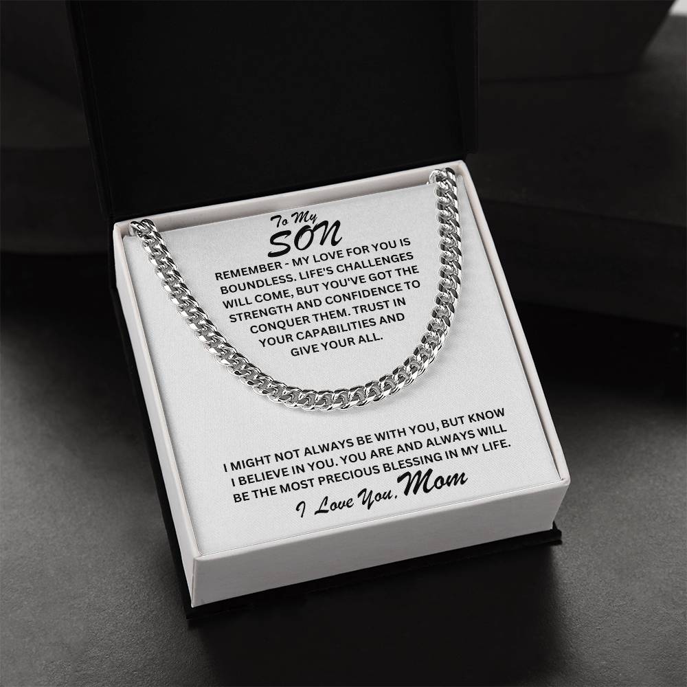 Son- My love for you-Cuban Link Chain