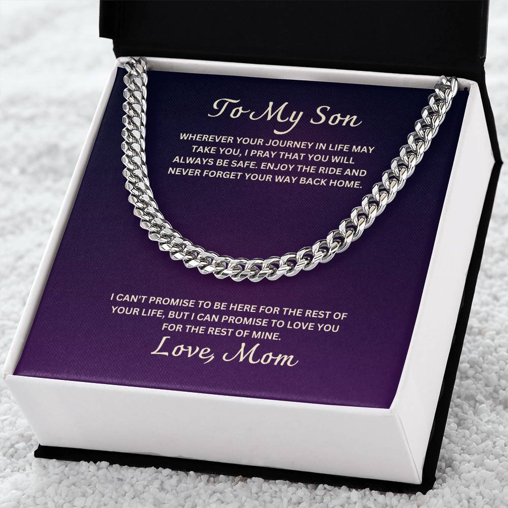 Son- Enjoy the ride-Cuban Link Chain