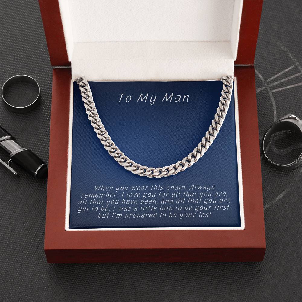 Husband- Prepared to be your last-Cuban Link Chain