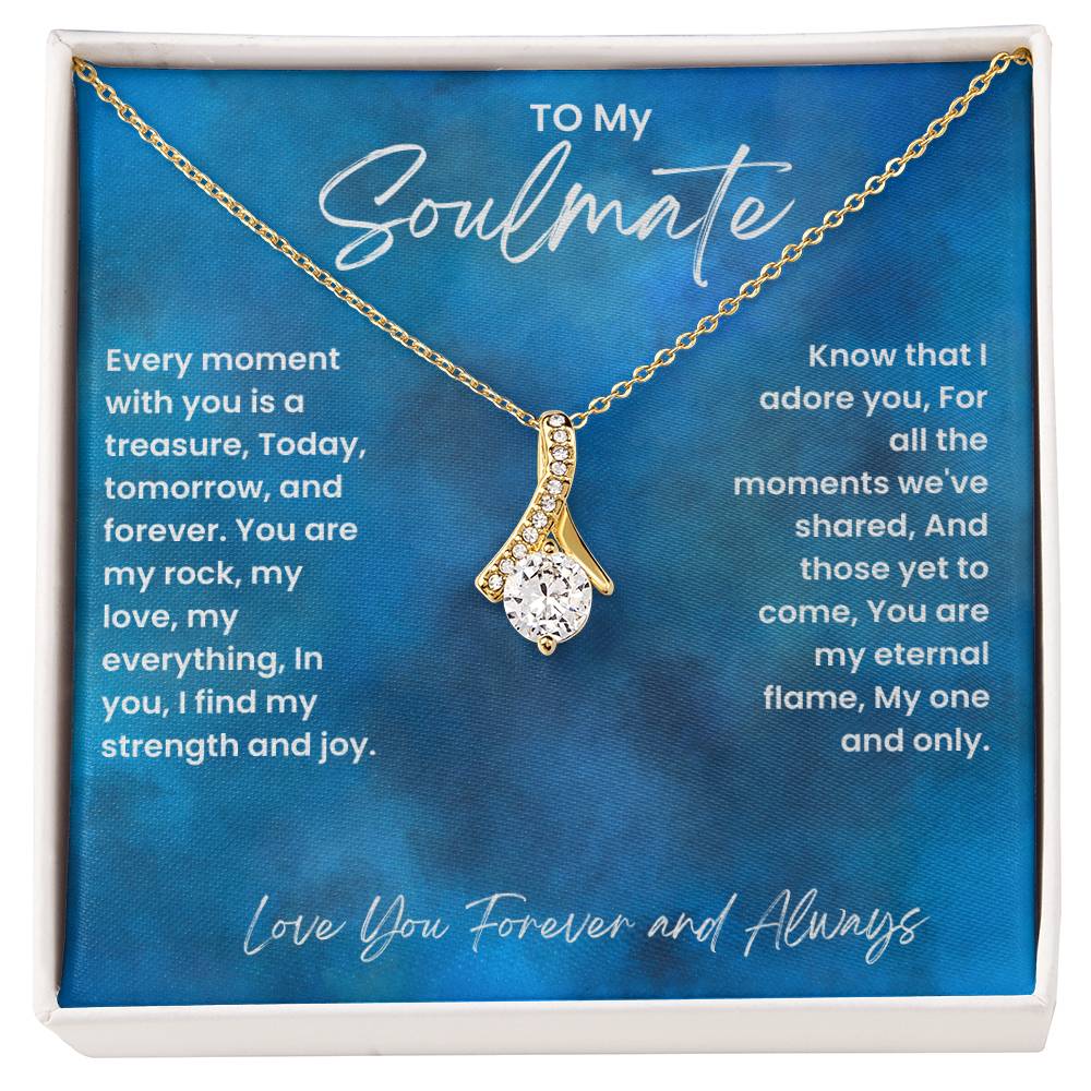 Soulmate-You are my eternal flame-Alluring Beauty necklace