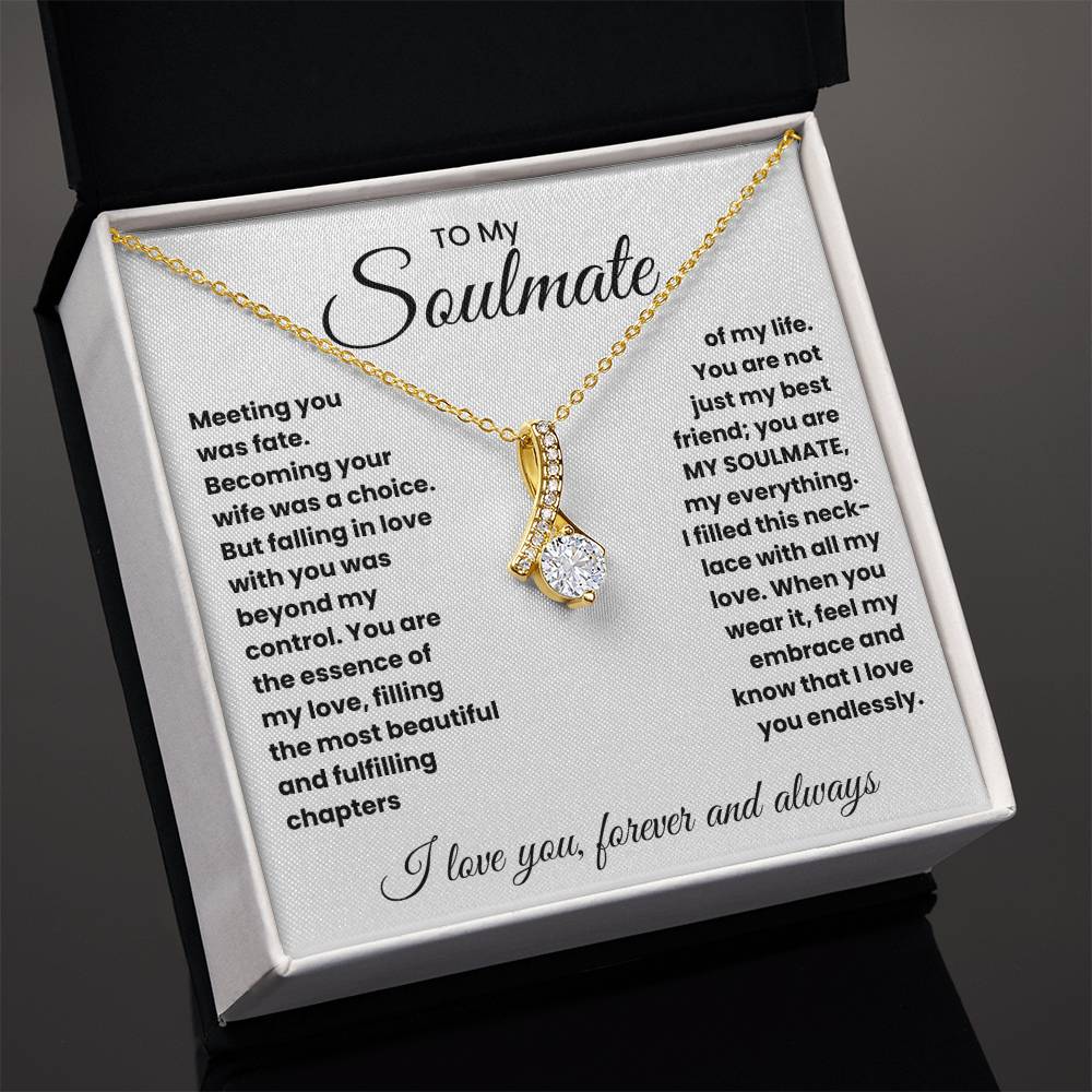 Soulmate-Beyond my control-Alluring Beauty necklace