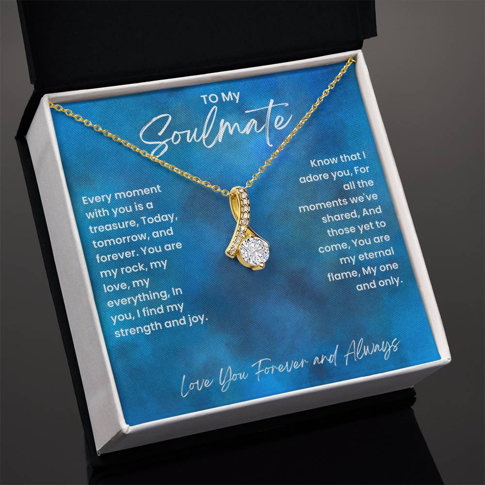 Soulmate-You are my eternal flame-Alluring Beauty necklace