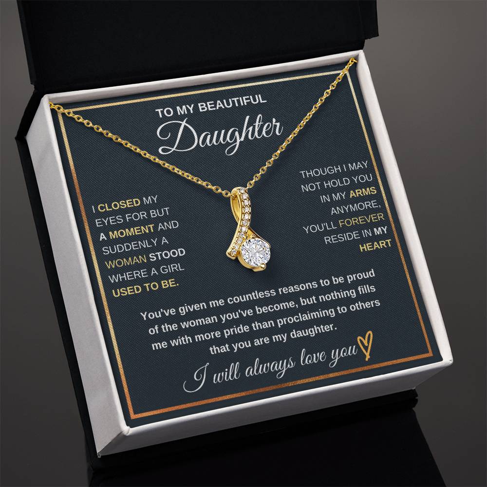 Daughter- Suddenly a woman -Alluring Beauty Necklace