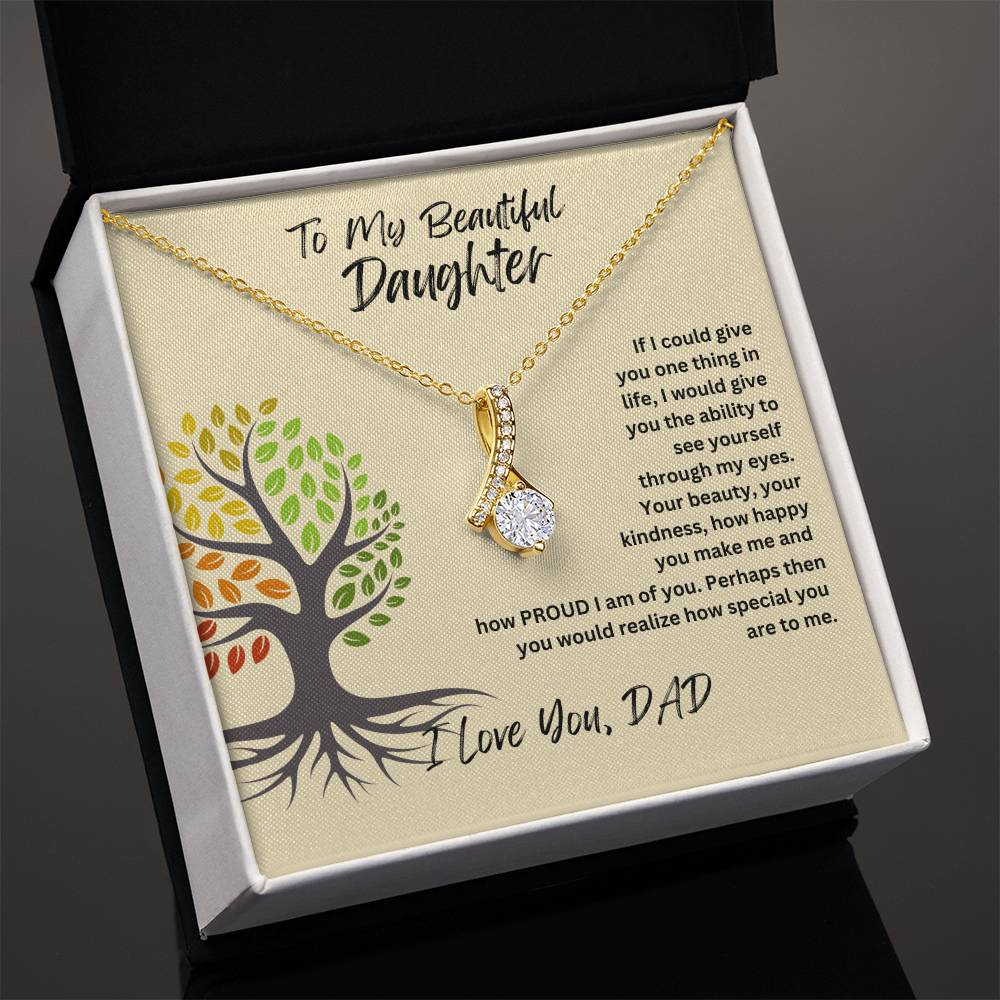 Daughter- Give you one thing -Alluring Beauty Necklace