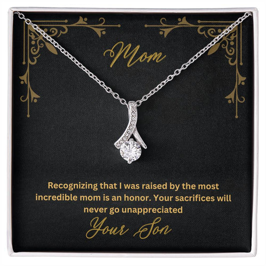 Mom-Most incredible mom-Alluring Beauty necklace