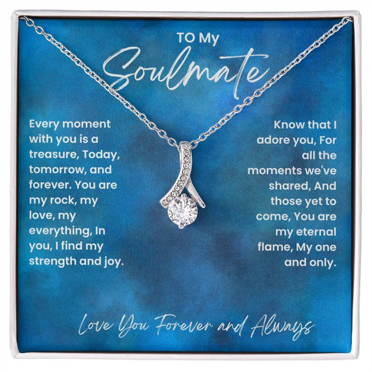 Soulmate-You are my eternal flame-Alluring Beauty necklace