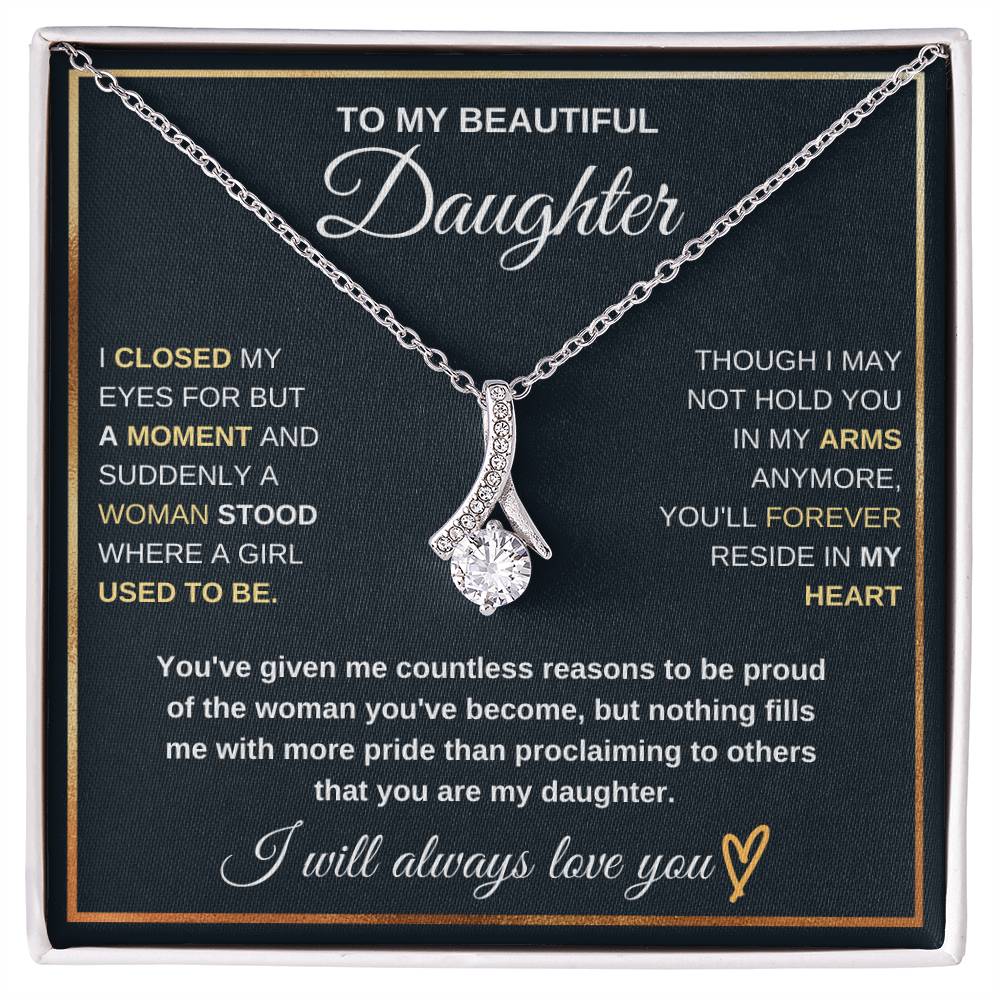 Daughter- Suddenly a woman -Alluring Beauty Necklace