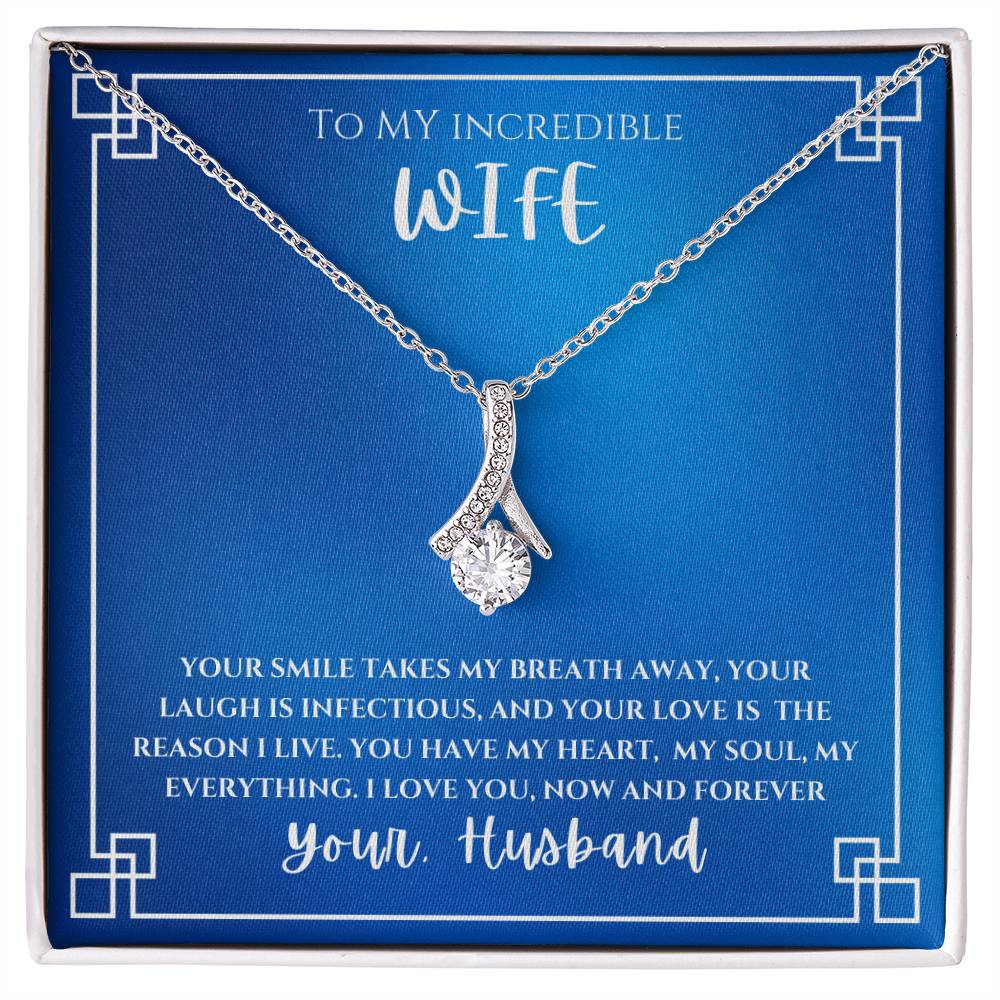 Wife-You have my heart-Alluring Beauty necklace