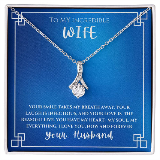 Wife-You have my heart-Alluring Beauty necklace