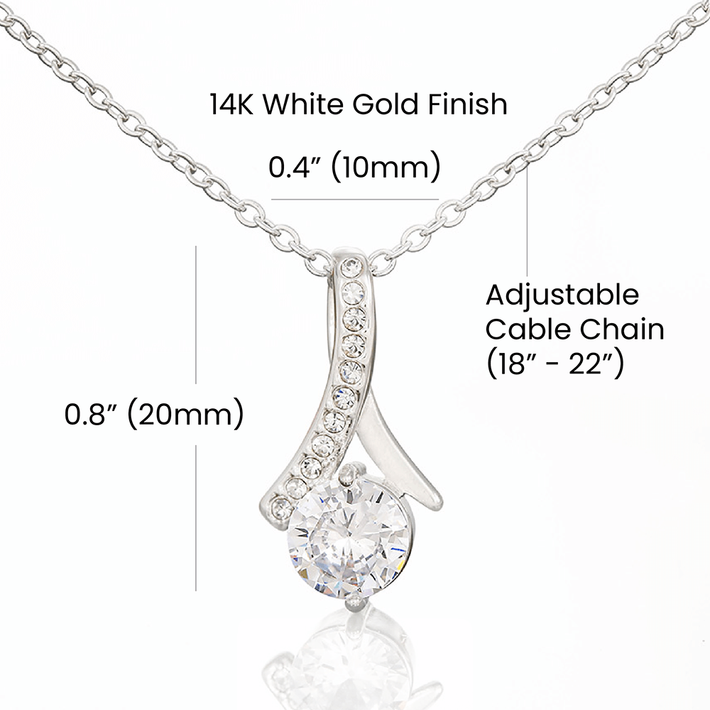 Mom-Most incredible mom-Alluring Beauty necklace