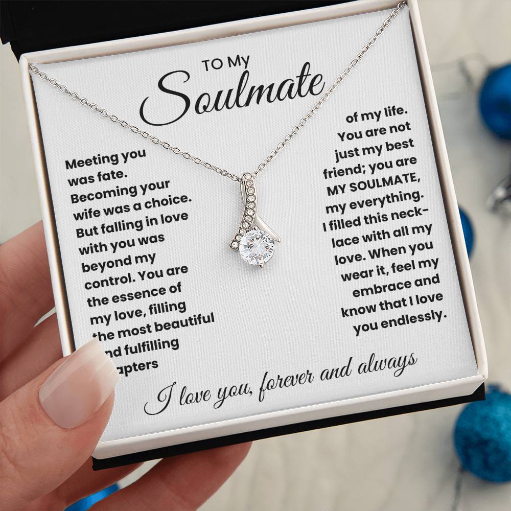 Soulmate-Beyond my control-Alluring Beauty necklace