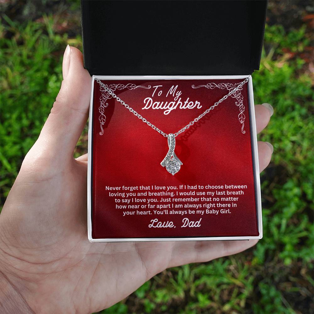 Daughter- My last breath-Alluring Beauty Necklace