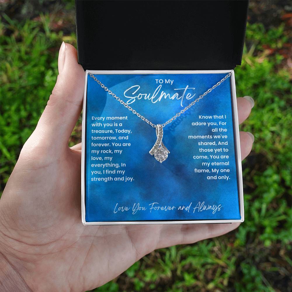 Soulmate-You are my eternal flame-Alluring Beauty necklace