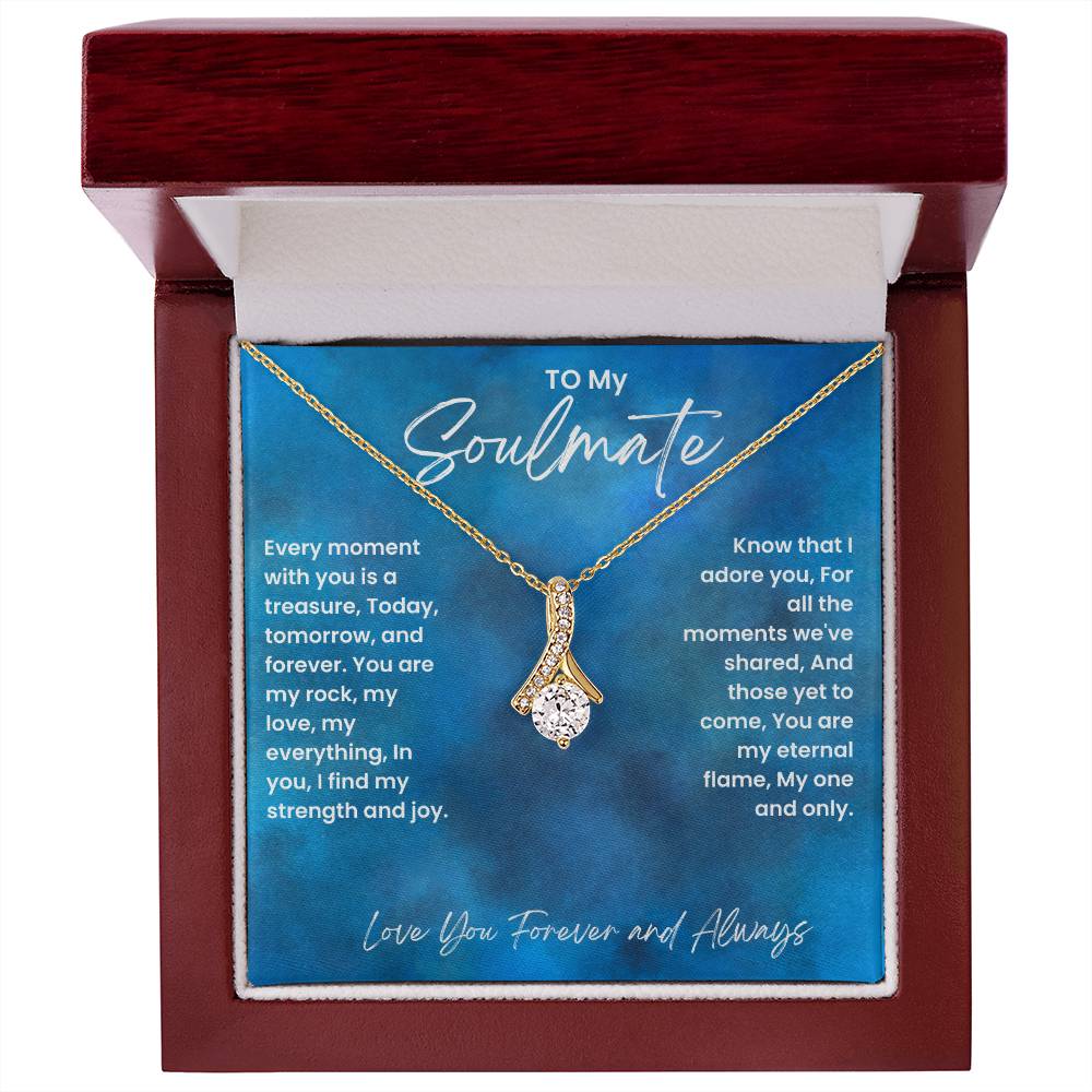 Soulmate-You are my eternal flame-Alluring Beauty necklace