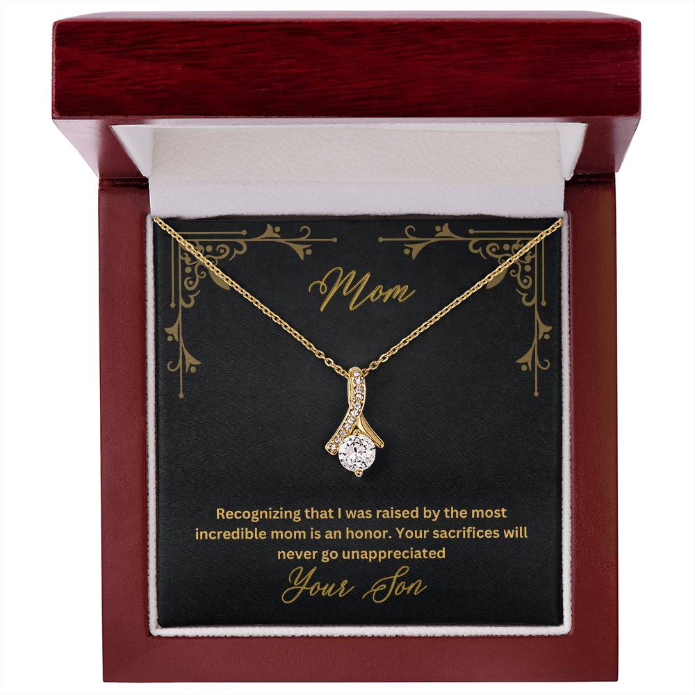 Mom-Most incredible mom-Alluring Beauty necklace