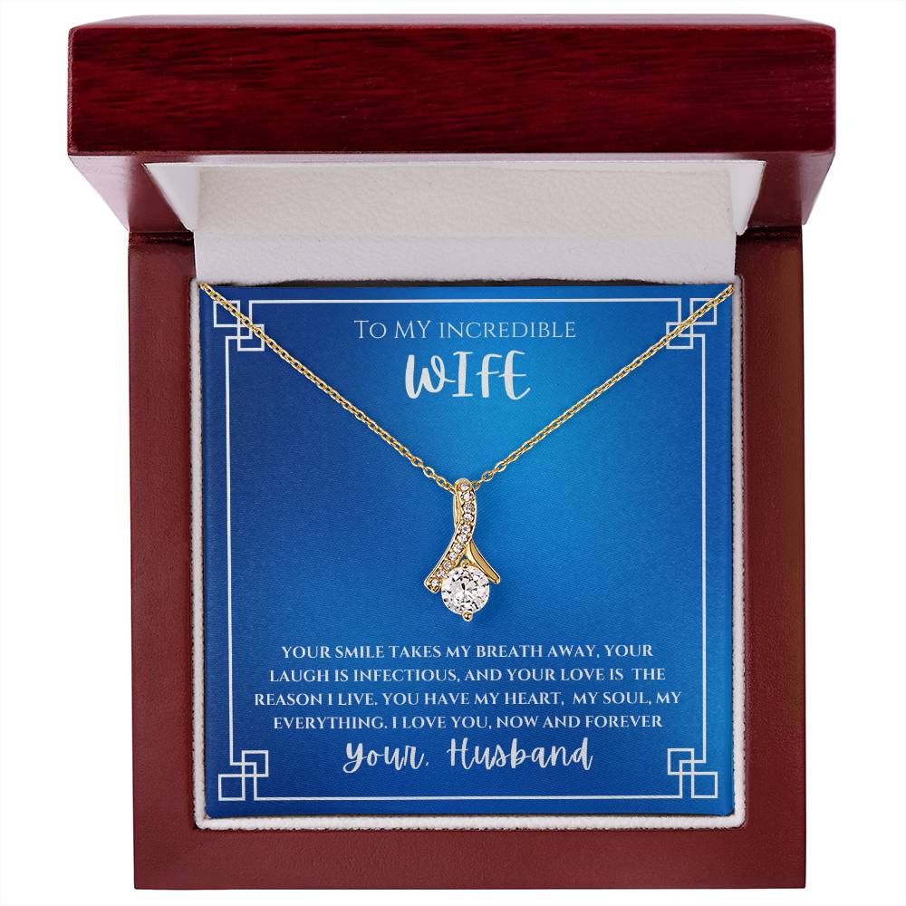 Wife-You have my heart-Alluring Beauty necklace