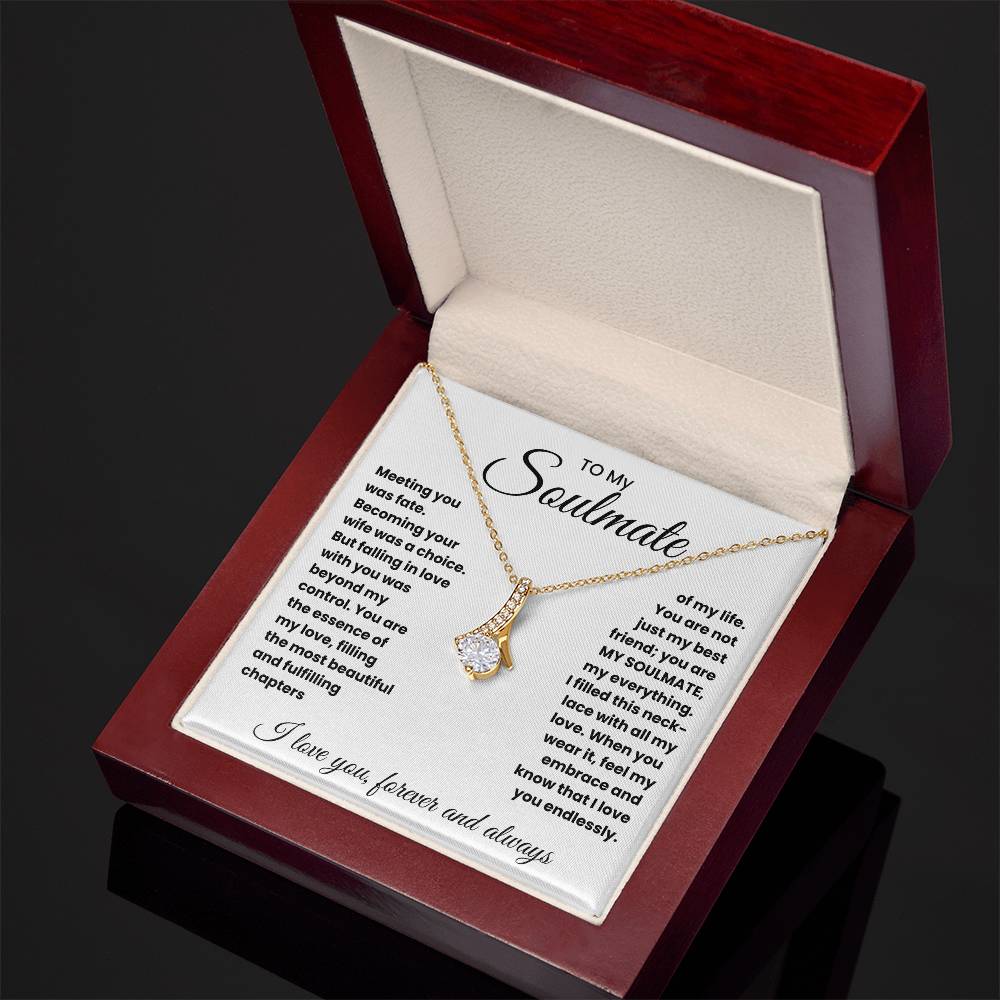 Soulmate-Beyond my control-Alluring Beauty necklace