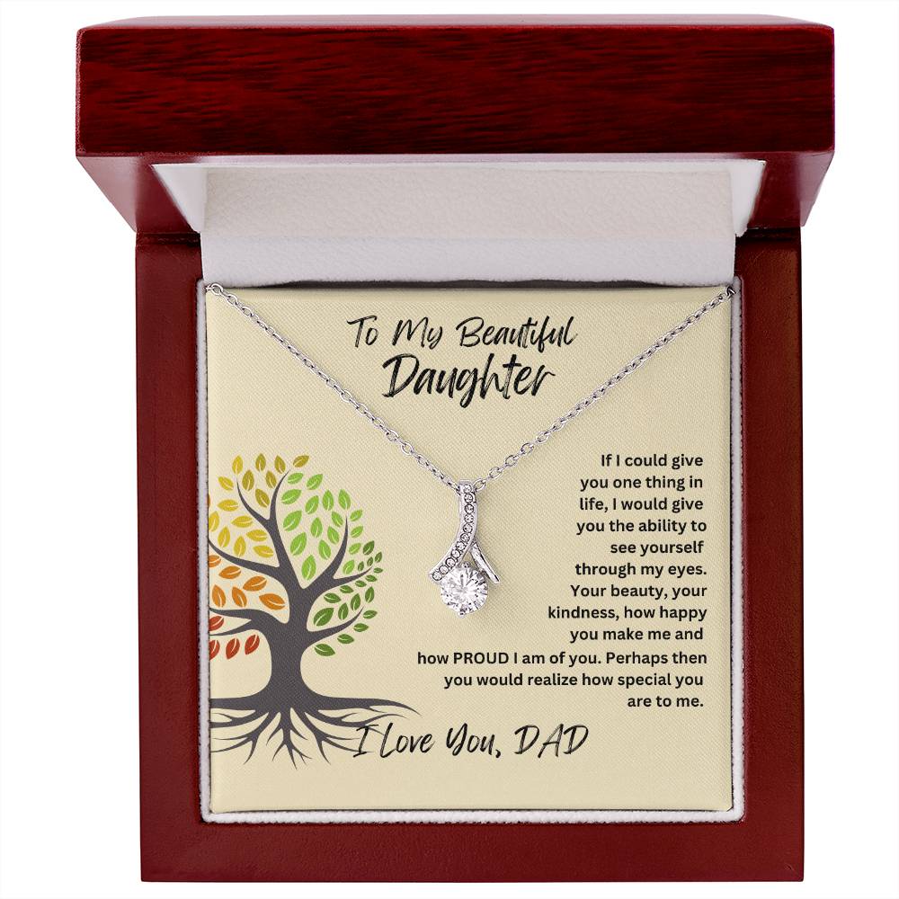 Daughter- Give you one thing -Alluring Beauty Necklace