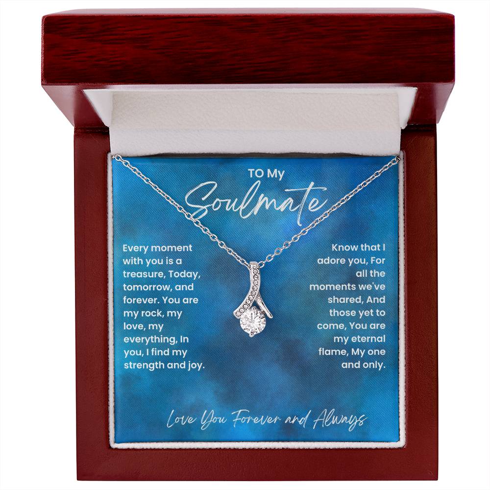 Soulmate-You are my eternal flame-Alluring Beauty necklace