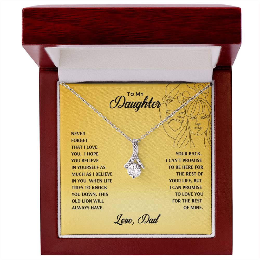 Daughter- Believe in yourself -Alluring Beauty Necklace