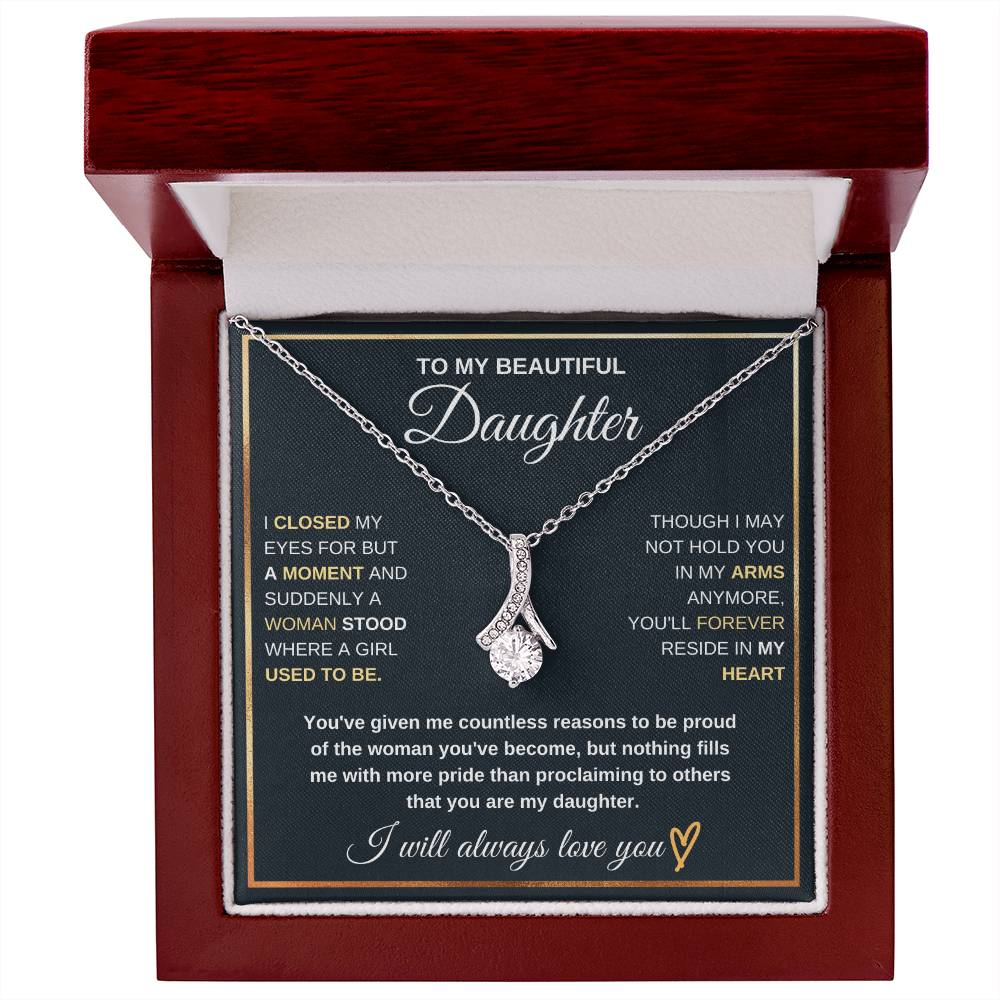 Daughter- Suddenly a woman -Alluring Beauty Necklace