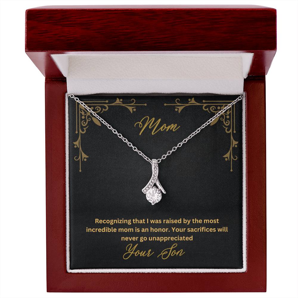 Mom-Most incredible mom-Alluring Beauty necklace