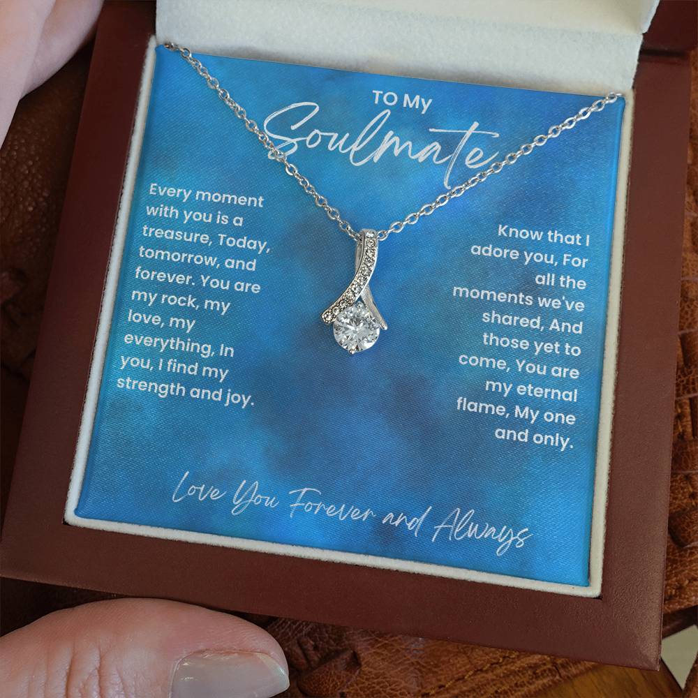 Soulmate-You are my eternal flame-Alluring Beauty necklace