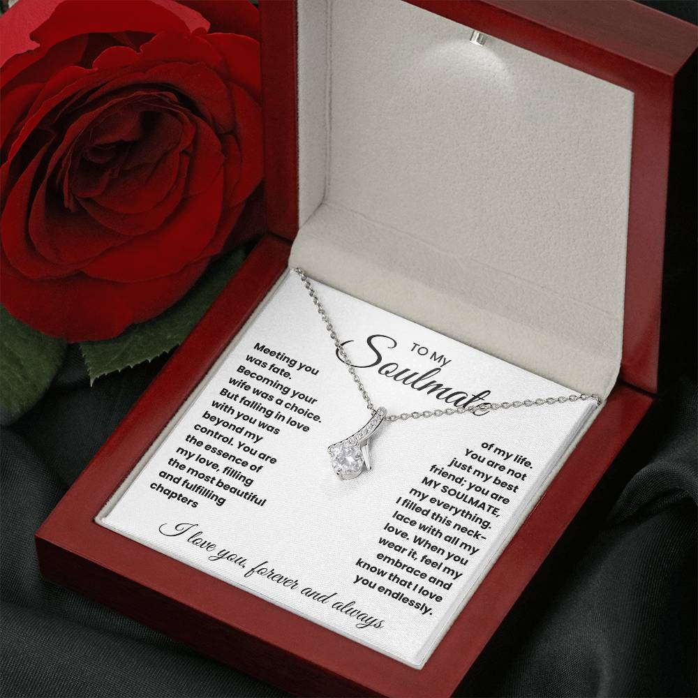 Soulmate-Beyond my control-Alluring Beauty necklace