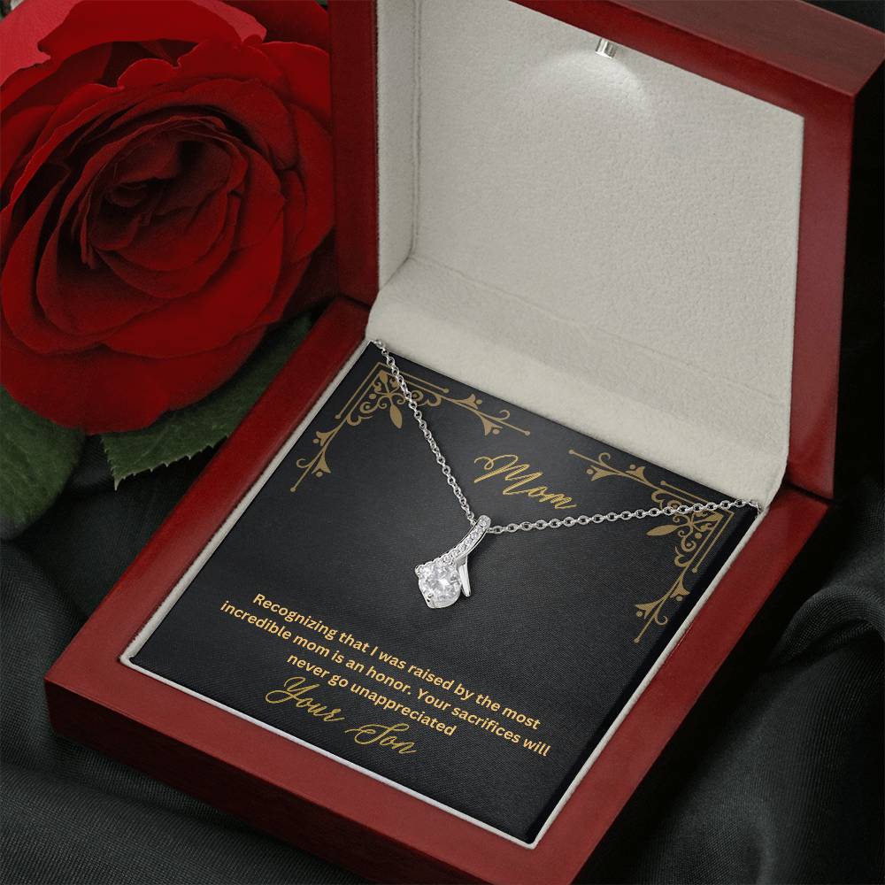 Mom-Most incredible mom-Alluring Beauty necklace