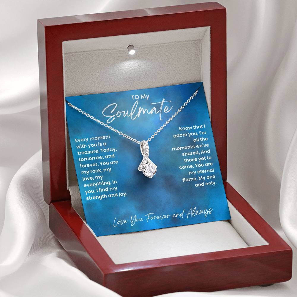 Soulmate-You are my eternal flame-Alluring Beauty necklace