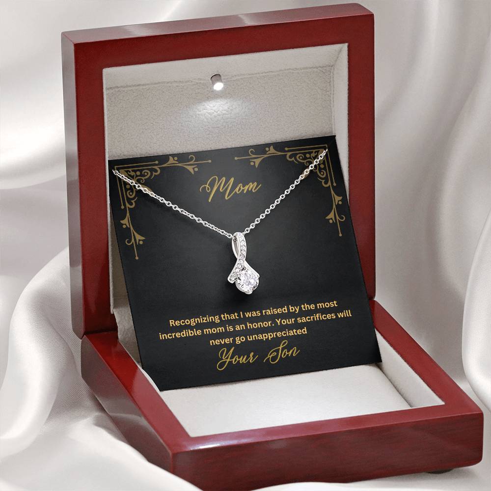 Mom-Most incredible mom-Alluring Beauty necklace