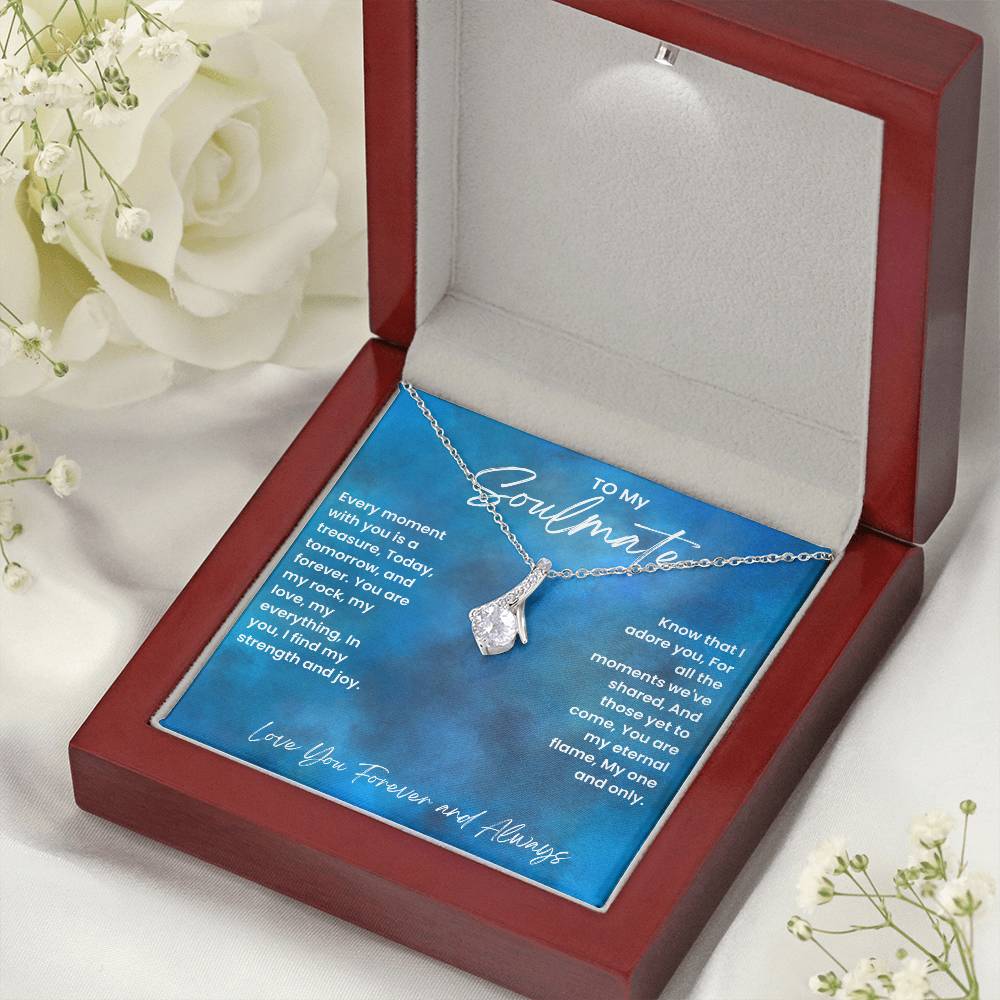 Soulmate-You are my eternal flame-Alluring Beauty necklace