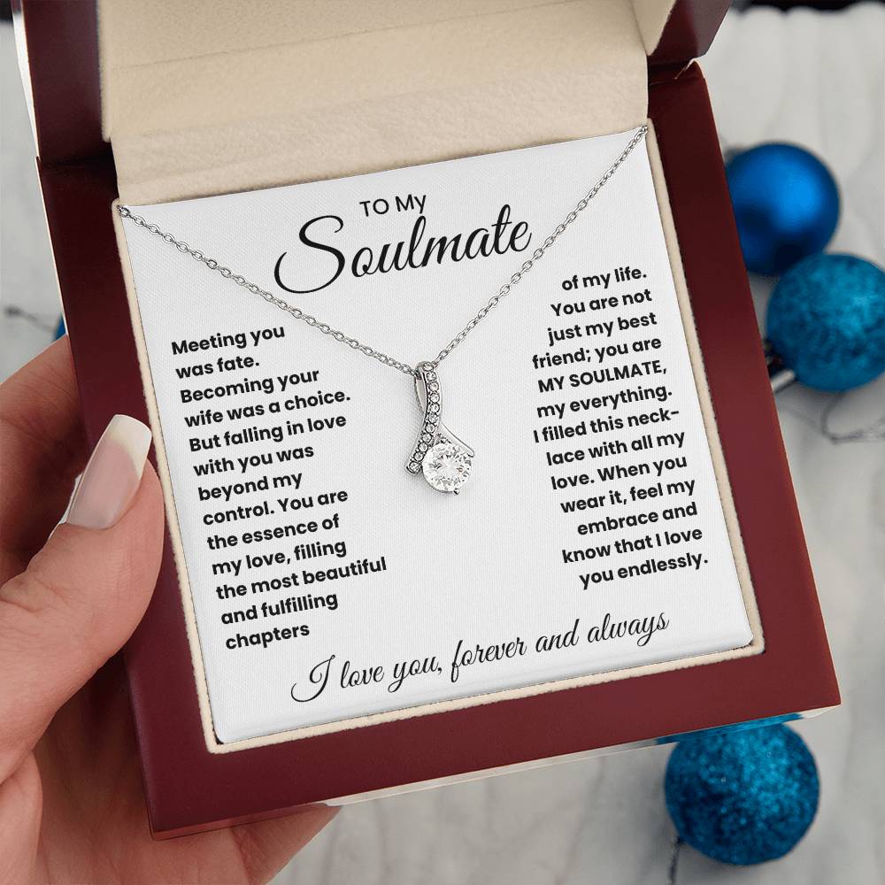 Soulmate-Beyond my control-Alluring Beauty necklace