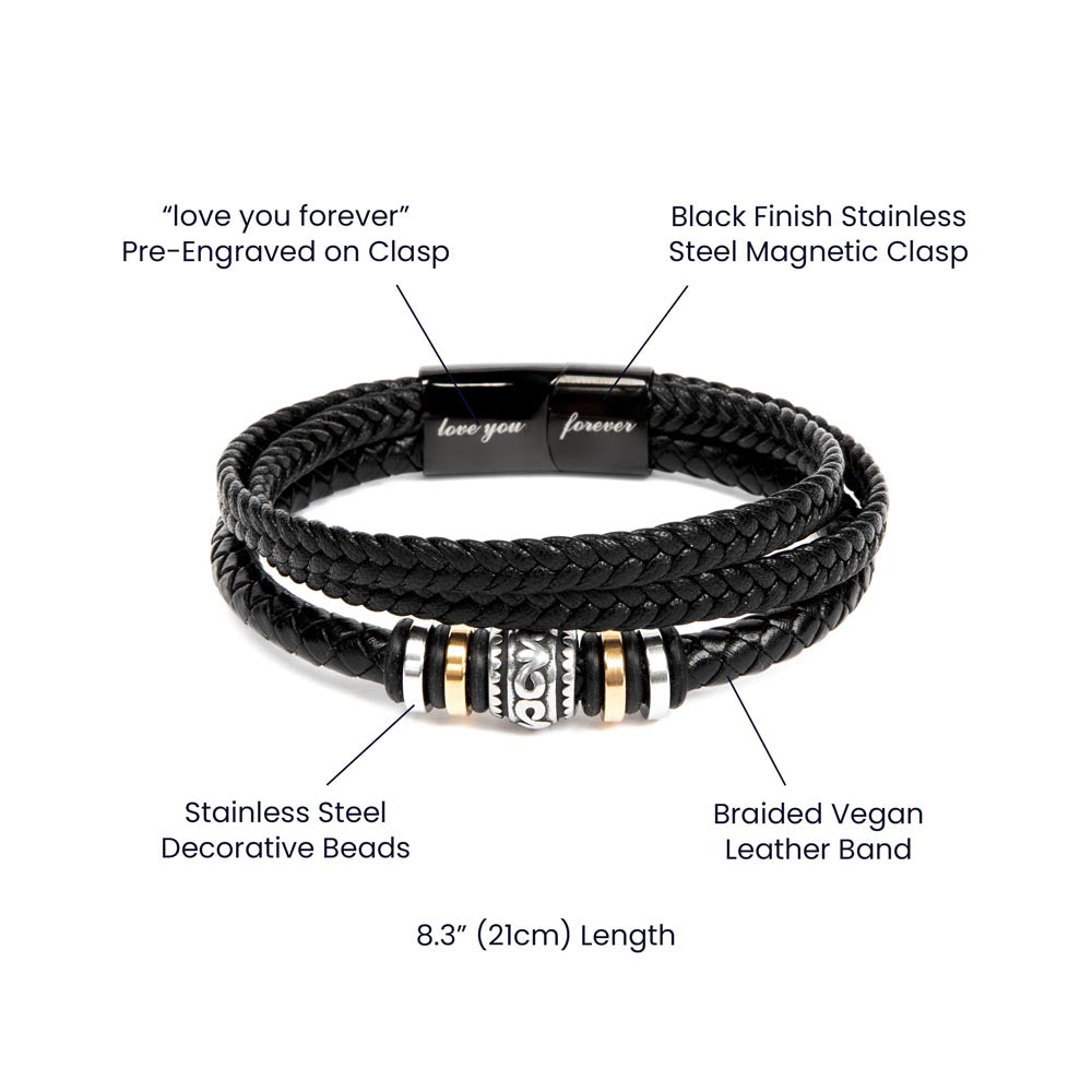 Son- Your way back home	- Men's "Love You Forever" Bracelet