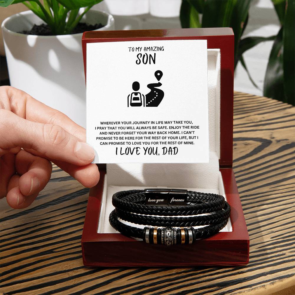 Son- Your way back home	- Men's "Love You Forever" Bracelet