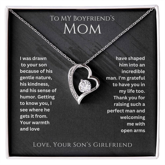 Boyfriend's Mom- Raising such a perfect man-Forever Love Necklace