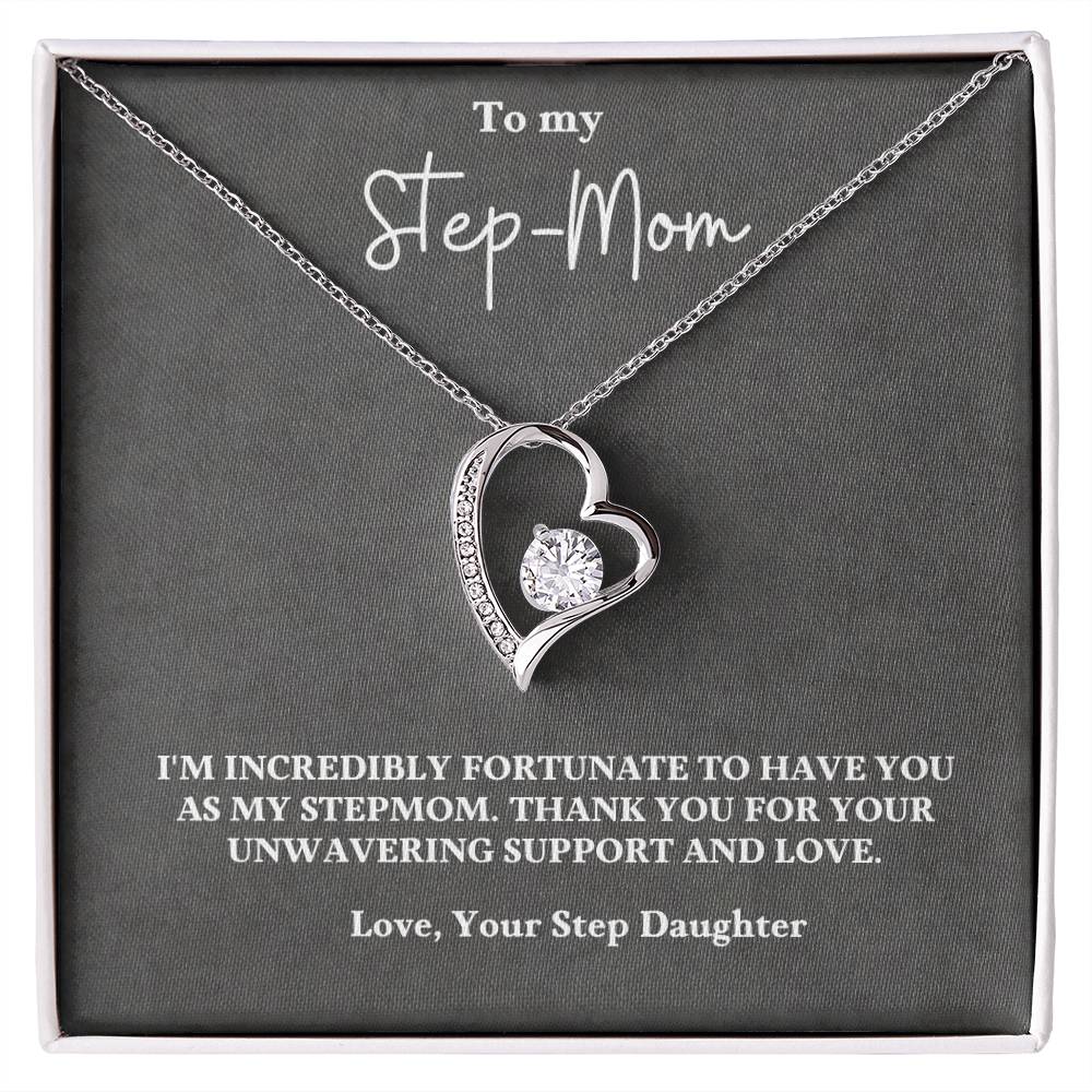 Stepmom- Unwavering support-Forever Love Necklace