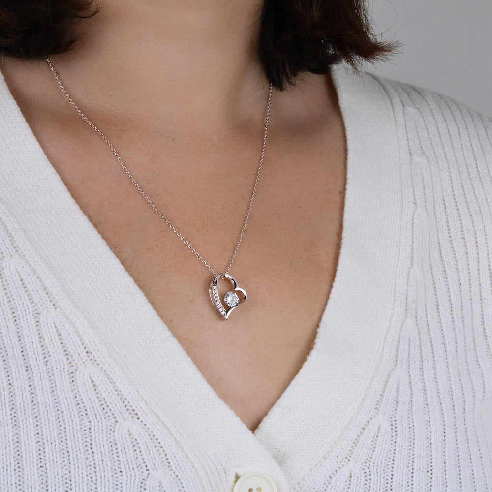 Mom- Inherited from you-Forever Love Necklace