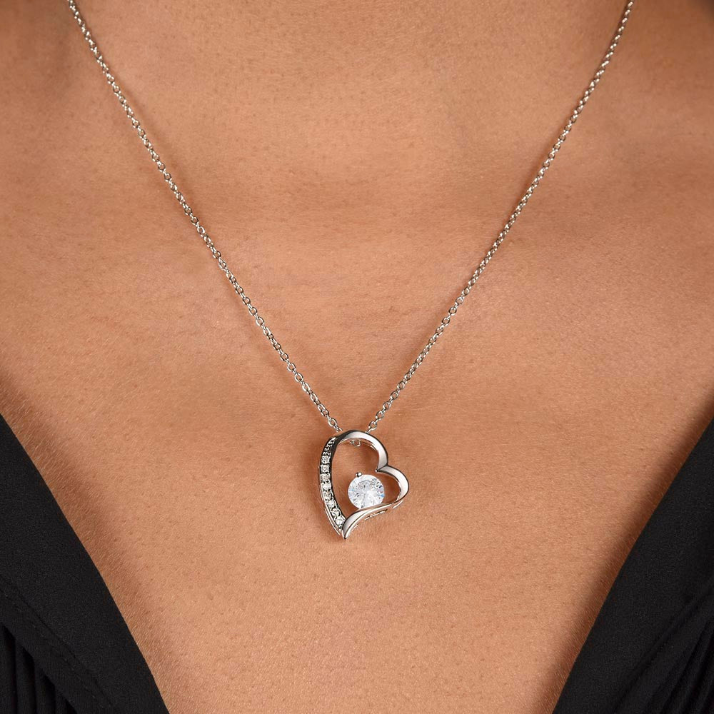 Mom- Being my anchor-Forever Love Necklace